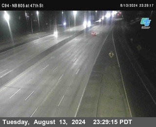 (C094) NB 805 : 47th Street (on ramp)