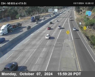 (C094) NB 805 : 47th Street (on ramp)