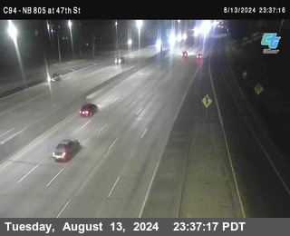 (C094) NB 805 : 47th Street (on ramp)