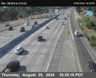 (C094) NB 805 : 47th Street (on ramp)