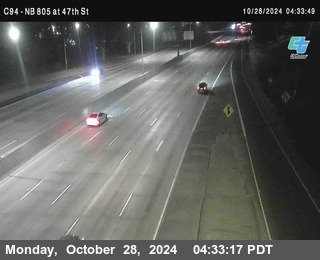 (C094) NB 805 : 47th Street (on ramp)