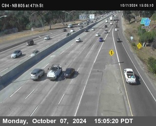 (C094) NB 805 : 47th Street (on ramp)