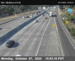 (C094) NB 805 : 47th Street (on ramp)