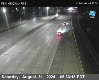 (C094) NB 805 : 47th Street (on ramp)