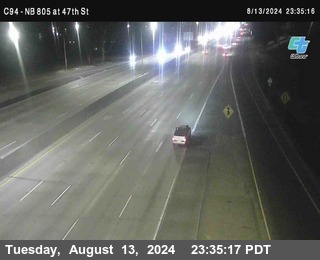 (C094) NB 805 : 47th Street (on ramp)