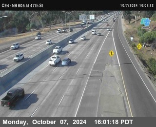 (C094) NB 805 : 47th Street (on ramp)