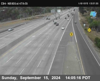 (C094) NB 805 : 47th Street (on ramp)