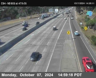 (C094) NB 805 : 47th Street (on ramp)