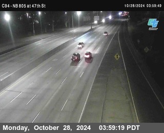 (C094) NB 805 : 47th Street (on ramp)