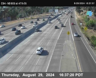 (C094) NB 805 : 47th Street (on ramp)