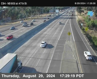 (C094) NB 805 : 47th Street (on ramp)