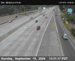 (C094) NB 805 : 47th Street (on ramp)