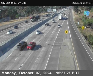 (C094) NB 805 : 47th Street (on ramp)