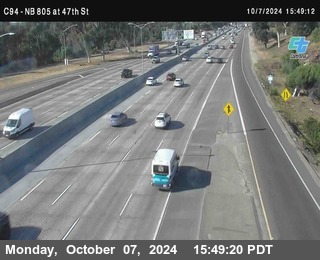 (C094) NB 805 : 47th Street (on ramp)