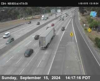 (C094) NB 805 : 47th Street (on ramp)