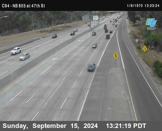 (C094) NB 805 : 47th Street (on ramp)