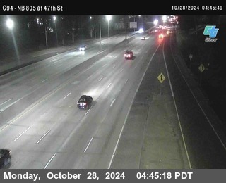 (C094) NB 805 : 47th Street (on ramp)