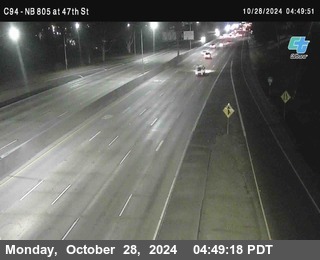 (C094) NB 805 : 47th Street (on ramp)