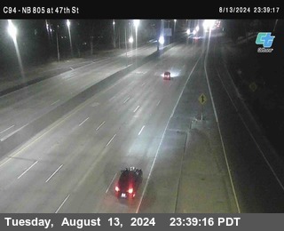 (C094) NB 805 : 47th Street (on ramp)