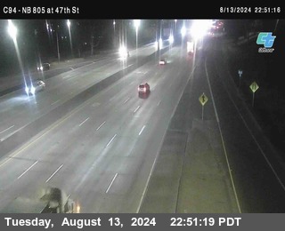 (C094) NB 805 : 47th Street (on ramp)