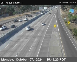 (C094) NB 805 : 47th Street (on ramp)