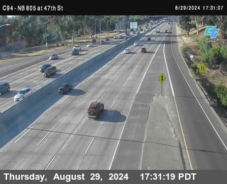 (C094) NB 805 : 47th Street (on ramp)