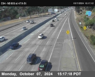 (C094) NB 805 : 47th Street (on ramp)