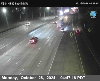 (C094) NB 805 : 47th Street (on ramp)