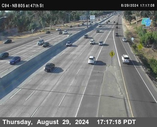 (C094) NB 805 : 47th Street (on ramp)