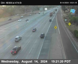 (C094) NB 805 : 47th Street (on ramp)