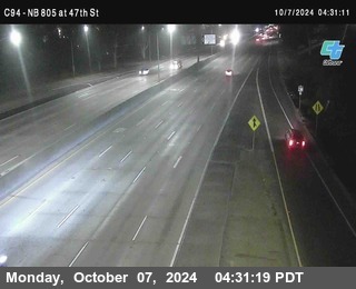 (C094) NB 805 : 47th Street (on ramp)