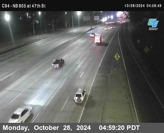 (C094) NB 805 : 47th Street (on ramp)