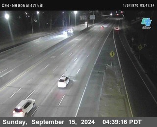 (C094) NB 805 : 47th Street (on ramp)