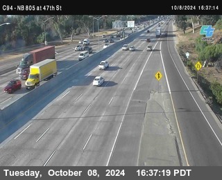 (C094) NB 805 : 47th Street (on ramp)