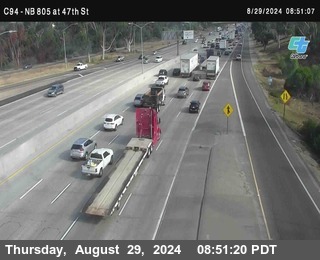 (C094) NB 805 : 47th Street (on ramp)