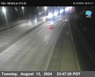 (C094) NB 805 : 47th Street (on ramp)