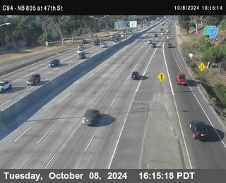 (C094) NB 805 : 47th Street (on ramp)