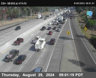 (C094) NB 805 : 47th Street (on ramp)