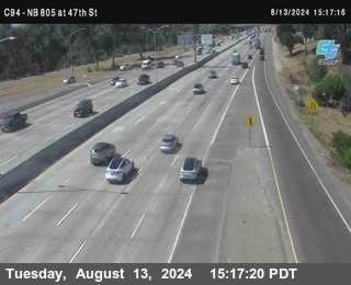 (C094) NB 805 : 47th Street (on ramp)