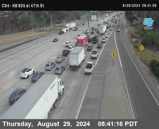 (C094) NB 805 : 47th Street (on ramp)