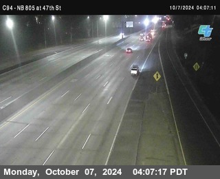 (C094) NB 805 : 47th Street (on ramp)