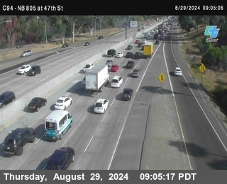 (C094) NB 805 : 47th Street (on ramp)