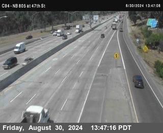 (C094) NB 805 : 47th Street (on ramp)