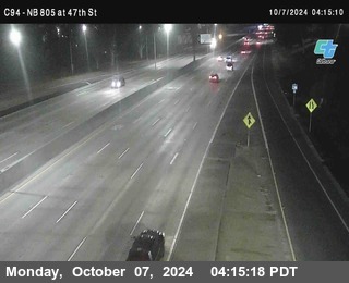 (C094) NB 805 : 47th Street (on ramp)