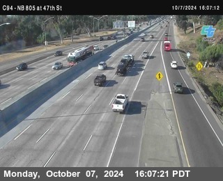 (C094) NB 805 : 47th Street (on ramp)