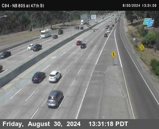 (C094) NB 805 : 47th Street (on ramp)