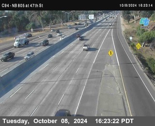 (C094) NB 805 : 47th Street (on ramp)