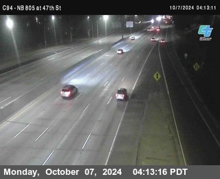 (C094) NB 805 : 47th Street (on ramp)