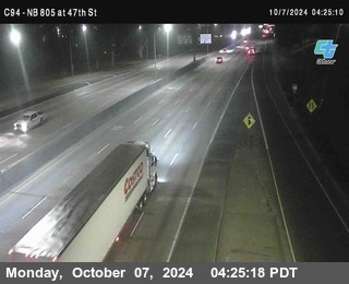 (C094) NB 805 : 47th Street (on ramp)