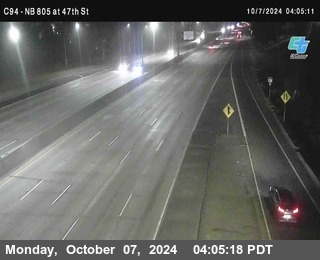 (C094) NB 805 : 47th Street (on ramp)